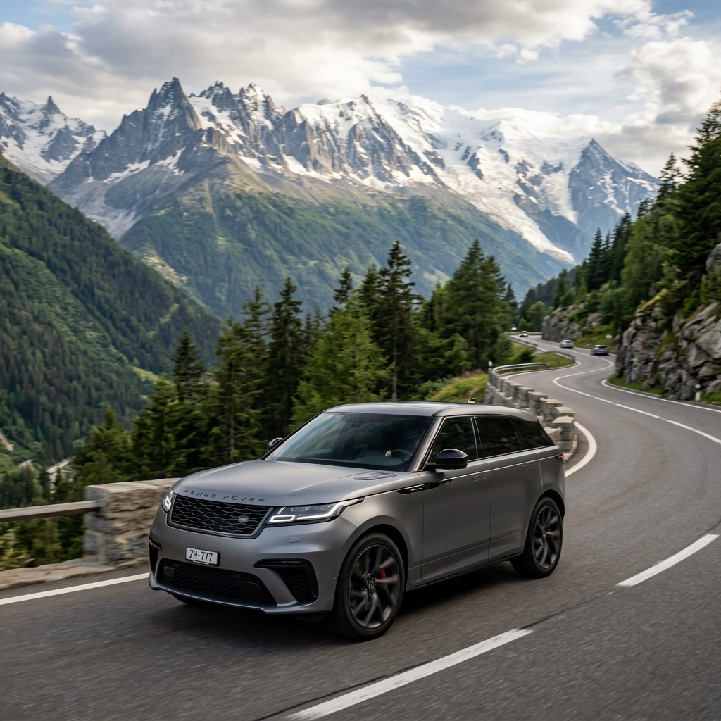 Matte Grey Luxury SUV